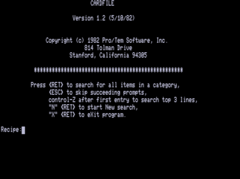 Screen shot